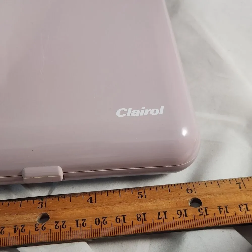 Vintage Clairol Pretty Looks Anywhere Portable Lighted Mirror Working LM-9